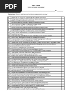 Test de Estilos de Aprendizaje VAK | PDF