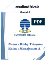 Komunikasi Bisnis Modul 5