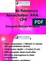 Cardio Pulmonary Resuscitation: Aha: CPR