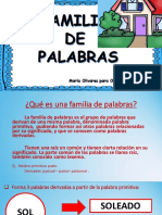 Trabajamos Las Familias de Palabras PDF