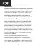 Download White Paper The Case for Integrating Crisis Response With Social Media by American Red Cross SN35737608 doc pdf