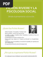 Pichón Riviere y La Psicología Social