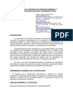 CAPACITACION A DISTANCIA EN GESTION DOCUMENTAL Y ADMINISTRACION DE ARCHIVOS- UNIVERSIDAD FASTA
