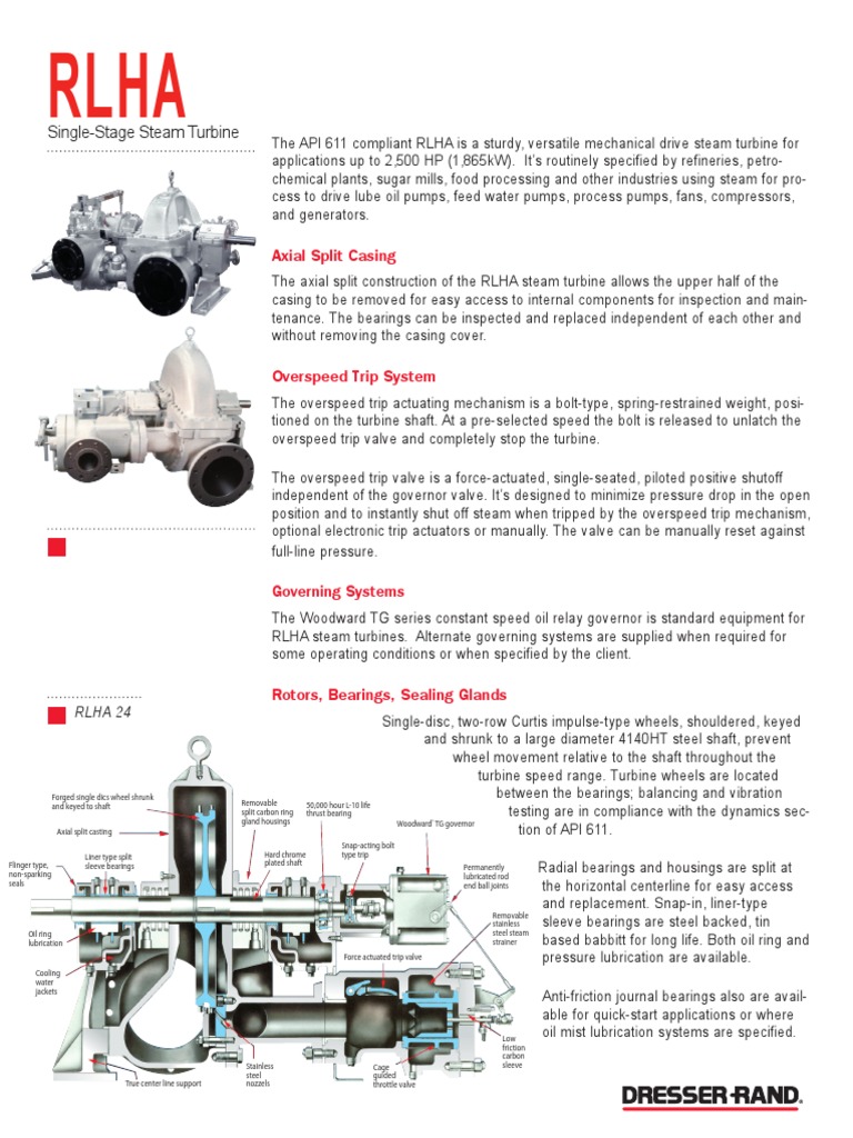 Dresser Rand 2134 Rlha Bearing Mechanical Valve