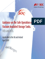 Guidance On The Safe Operation of Vacuum Insulated Storage Tank-BOC