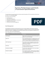 SAP SuccessFactors PMGM Overview | PDF | Goal | Calibration