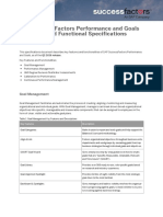 SuccessFactors Performance and Goals Specifications PDF