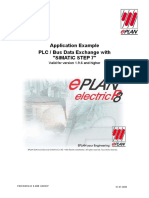 PLC Bus Data Exchange With Step 7 PDF