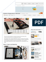 Arduino Temperature Indicator Instructables Com
