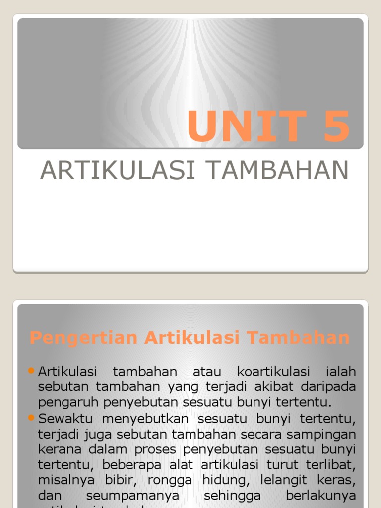 5 Artikulasi Tambahan Pdf
