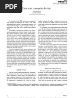 CLAUDIA QUADROS TEXTO UMA NOVA CONCEPÇÃO DE VIDA