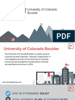 Study Abroad at University of Colorado Boulder, Admission Requirements, Courses, Fees
