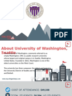 Study Abroad at University of Washington, Seattle, Admission Requirements, Courses, Fees