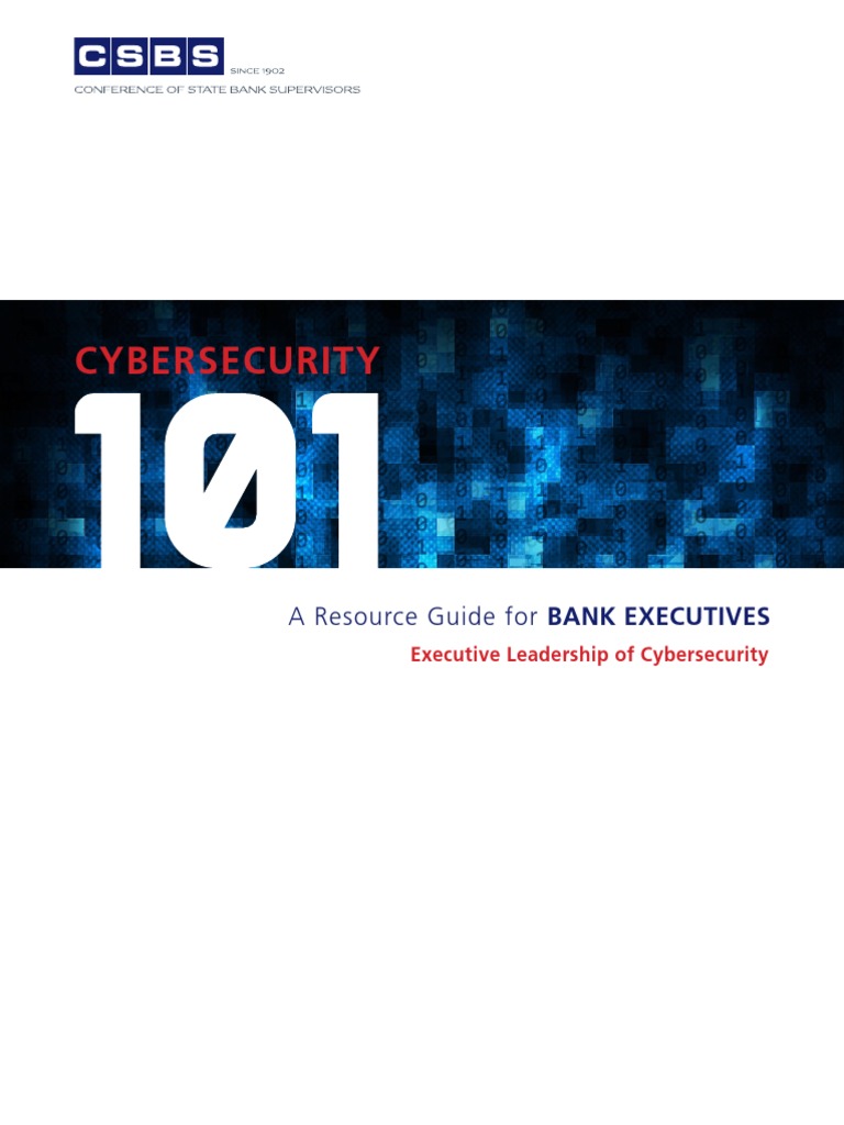 Cybersecurity Guide for Bank CEOs | PDF | Threat (Computer) | Computer ...