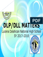DLP/DLL Matters: Lucena Dalahican National High School SY 2017-2018