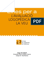 Eines D'avaluacio de La Veu PDF