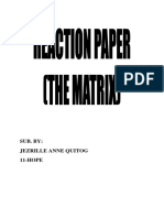 Reaction Paper