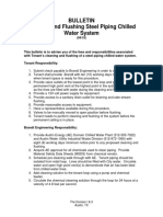 10 - Bulletin - Flushing Chilled Water System