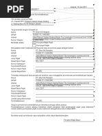 Permohonan Pemindahbukuan Surat Pernyataan Kesalahan Perekaman