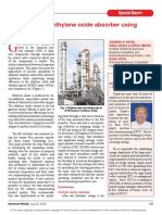 FY13 July - Chemical Weekly India - Optimization of Ethylene Oxide Absorber Using Aspen Plus-Signed