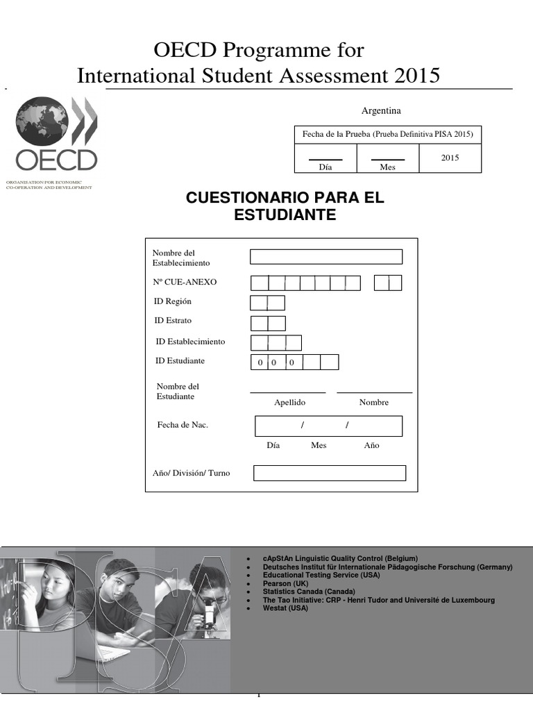 Argentina-Spanish For Student - Questionnaire PDF | PDF | Educación ...