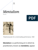 Mentalism - Wikipedia