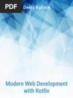 Modern Web Development With Kotlin Sample PDF