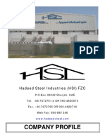 Company Profile: Hadeed Steel Industries (HSI) FZC