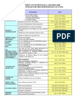 Academic Calendar 17181 Updated