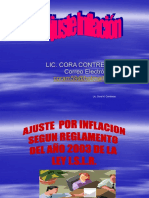 Curso Ajuste Inicial Por Inflacion 2010 Ceate