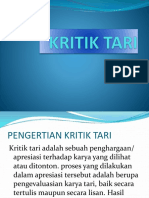 Kritik Tari 