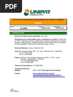 FISPQ Cloro Rev10