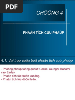 Chöông 4: Phaân Tích Cuù Phaùp