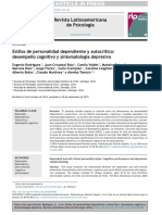 rodriguez et al (2016) Estilos de personalidad dependiente y autocríticodesempe˜no cognitivo y sintomatología.pdf