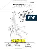 Manual Operador Montacargas Series 2100 Sumner