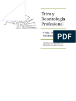 Programa Ética y Deontología Profesional