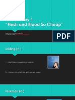 vocabulary flesh and blood so cheap regular