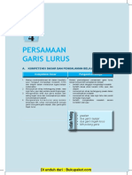 Bab 4 Persamaan Garis Lurus PDF