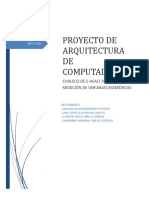 Informe Chaleco de EHealth para Medición de Variables Biométricas