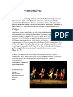 Danza Contemporánea