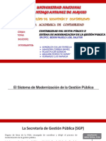 Sistema de Modernizacion de La Gestion Publica Final