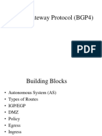 Border Gateway Protocol (BGP4)