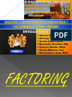 Factoring y Joint Venture