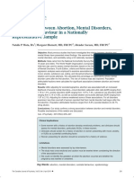 Associations Between Abortion, Mental Disorders, and Suicidal Behaviour in a Nationally Representative Sample..pdf
