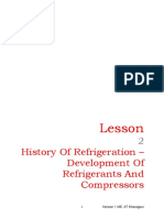 History of Refrigerants PDF