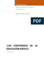 Contenidos de La Educación Básica (CTE Septiembre)