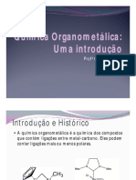 Aula 04 - Química de Organometálicos PDF