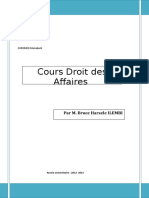 Cours Droit Des Affaires Version Finale