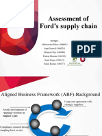 Ford - Aligned Business Framework (ABF) - Sajal