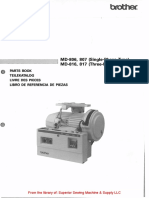 Brother MD-806, - 807 MD-816, - 817 D.C. Motors